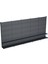 Antrasit Market Petshop Kırtasiye Rafı Hırdavat Rafı D30CMXG350CMXH220CM Antrasit Delikli Pano + Kancalı Raf 1