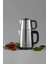 Tea Break 2 In 1 Çelik Su Isıtıcı Çay Makinesi Inox Siyah 2