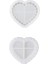 Silikon Kalıp Epoksi Taş Tozu Beton Kalp Mini Misketli Bubble Tepsi Kalıbı 13X14 cm 1