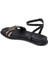 Siyah Hakiki Deri Kadın Sandalet - K24Y1SN67667-A23 2