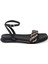 Siyah Hakiki Deri Kadın Sandalet - K24Y1SN67667-A23 3