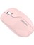 SMW-973 Pembe USB 2.4ghz Gölge Desenli Kablosuz Mouse (Pembe/pembe) 1
