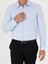 Erkek Mavi Slim Fit Pamuk Gömlek 50279881-VR036 6