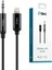Orijinal Aux To Lightning iPhone Ses Kablosu 100 Cm, 1 Metre Siyah 2 Yıl Garantili Yüksek Kalite - 2DK42S 1