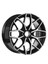 -S1038-17 7.5X17" -4X108 ET35 63.4 Black Diamond Jant (4 Adet) 1