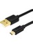 MUS03 Micro USB Data ve Şarj Kablosu, 1 Metre, Siyah 2