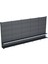 Antrasit Market Petshop Kırtasiye Rafı Hırdavat Rafı D30CMXG300CMXH220CM Antrasit Delikli Pano + Kancalı Raf 1