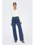 Onlsılje Pamuklu Straight Fit Yüksek Bel Düz Paça Jeans Bayan Kot Pantolon 15319938 2