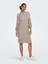 Only Onlsasha L/s Rollneck Dress Knt Noos Kadın Kahverengi Elbise - 15309197 3