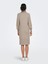 Only Onlsasha L/s Rollneck Dress Knt Noos Kadın Kahverengi Elbise - 15309197 5