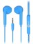 Lenovo EH104 3.5mm Jack Girişli Gürültü Önleyici Mikrofon, Ses Ayarı Panelli Stereo Hd Mikrofon Yüksek Çözünürlüklü, Kulak Içi Mikrofonlu Kulaklık, Tek Ebat, Mavi 1