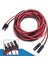6 Mm2 Mc4 Soketli 10 Metre Solar Panel Kablo Set (Kırmızı-Siyah) Toplam 10 Metre 5+5 2