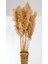 Fil Ayak Gold Pampas Çiçekli vazo 2