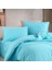 Twill Çift Kişilik Nevresim Takımı - Aqua 2
