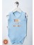 Unisex %100 Organik Pamuklu Love Baskılı 3-6-9-12 Ay 3lü Kolsuz Atlet Bebek Body Zıbın 2