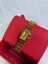BS902025102A Retro Model Kare Kasa Zincirli Kordon Gold Kadın Kol Saati 4
