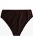 Astarlı Aksesuar Detaylı Parlak Yüksek Bel Toparlayıcı Bikini Altı 2