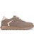 Erkek Hakiki Deri Bej Sneakers & Spor Ayakkabı 1093 1193 Erk Ayk Y25 Bej Nbk Zmb 1