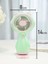 Mini USB Fan El Tipi ve Masaüstü Kullanım Tek Kademeli Kedi Tasarımı Şarj Edilebilir Mini Vantilatör Soğutucu 14CM Mini Fan YM88192 - Yeşil (YM88192 - Yeşil) 2