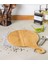 Bambu Pizza Sunum Tahtası Dilimli 29 cm 2