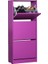 Adore Flat Duo 3 Katlı Ayakkabılık Dolabı - Mor 2