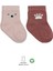 Bistyle Bear Penye Soket Çorap 2'li BS10116 Pembe 1