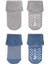Bistyle Çemberli Kaymaz Havlu Soket Çorap 2'li BS10503 Indigo Gri 2