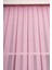 Tül Perde Pembe Pudra Kız Çoçuk Odası Bebek Mutfak Yatak Odası Düz Sade Tül Perde Sık Pileli 6