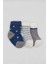 Bistyle 3'lü Penye Erkek Soket Çorap BS10111 Indigo 2