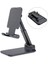 Masa Üstü Telefon Tutucu Stant Tablet Tutucu Kademeli Yükseklik Ayarlı Kaliteli Siyah 5