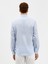Erkek Modern Fıt Gömlek-Mavi 4