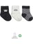 Bistyle 3'lü Penye Soket Çorap BS10110 Antrasit 1