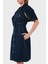 Pamuklu Regular Fit Düğmeli Kot Elbise Bayan Elbise EW000752 AF12436 MB001 5