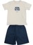 Dmb Erkek Çocuk Keten Şortlu Takım 1