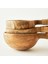 Varna 3'lü Ölçü Kaşığı Seti Naturel (21,5x8,5x5,5 Cm) 2
