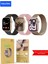 Sq-17 Mini Akıllı Saat 3 Kordonlu 38 mm Watch 10 Series Mini Sesli Görüşme Chatgpt 4