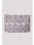 Pastel Yelpaze Desenli Clutch Portföy Çanta 2