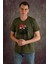 Fish Erkek Baskılı T-Shirt 5