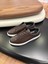 4253 Kahve Deri Erkek Sneakers - Erkek Spor Ayakkabı 2