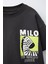 Erkek Çocuk Pamuklu Siyah Zebra Baskılı T-Shirt ve Şort Takım - Eğlenceli Yazlık 3