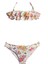 Halter Yaka Canlı Çiçekler Desenli 50UV Kız Çocuk Bikini Takımı By Nessi Byrd 1