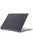 Huawei Kılıf Matebook 16-16S (2021-2022-2023 Yılı) ile Uyumlu Parlak Kristal Iz Yapmaz Kılıf Siyah 2