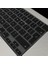 Macbook Kılıf M1-M2-M3-M4 Air Pro Klavye Koruyucu Ingilizce Baskılı (Uk-Eu) Touchıd'li A2681 A2941 A2442 A2485 ile Uyumlu Siyah 3