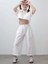 Kız Çocuk Crop Gömlek Poplin Pantolon Takım 4