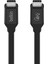 Usb4 USB C - USB C Kablosu 2,6 Ft (100 W'a Kadar Güç Sağlama, 40 Gb/sn Veri Aktarım Hızı ve Thunderbolt 3, USB 3.2 ve Daha Fazlası ile Geriye Dönük Uyumluluk ile USB If Sertifikalı) 1
