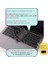 Macbook Pro Klavye Koruyucu (Us-Abd Ingilizce) Touchbarlı A1706 A1989 A2159 A1707 A1990 ile Uyumlu Siyah 3