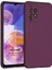 Matte Silicone Samsung Galaxy A23 Için Kılıf Mor [galaxy A23 ile Uyumlu Kılıf - Mor] 1