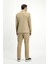 Slim Fit Dar Kesim Kruvaze Takım Elbise 5