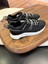 1100 Siyah Rugan Hakiki Deri Erkek Sneakers 2