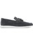 Erkek Gri Püsküllü Süet Deri Casual Loafer 25SFD750310 1